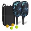 Glass Fiber Pickleball Racket Set Carbon Fiber Pickleball Racket Honeycomb