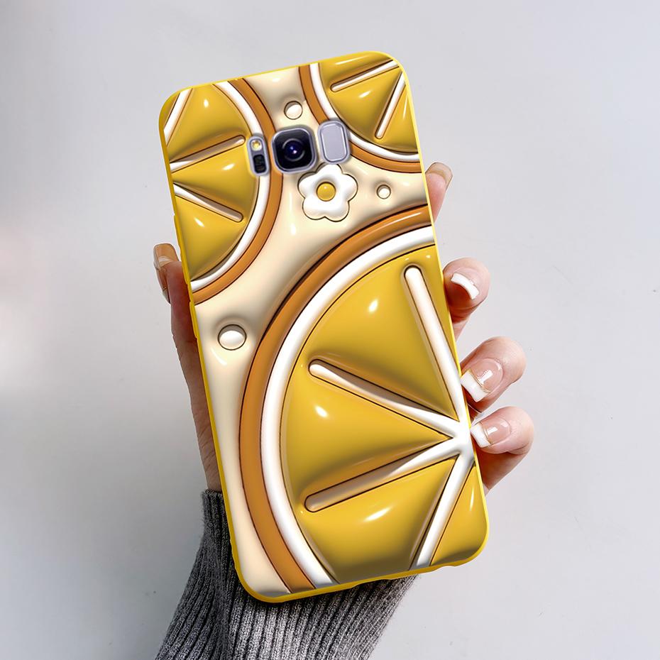 Case For Samsung S8 Plus S8+ Coque Galaxy S8 TPU Soft Silicone Funda Phone Case For Samsung Galaxy S 8 S8 Plus Cover Capa Bumper