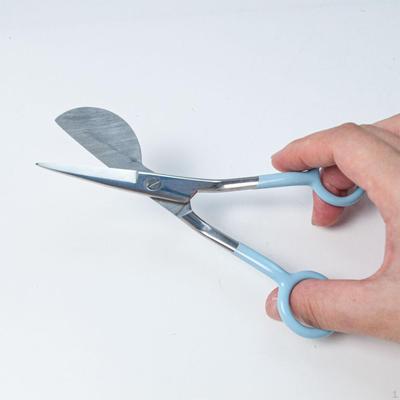 Ножницы с аппликацией, лезвие «Утконос», инструмент для изготовления ковров, резки ниток, металла