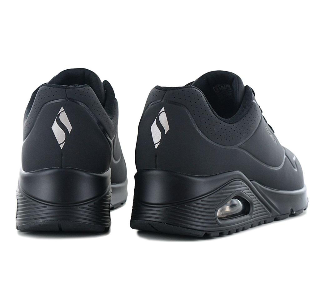 Skechers Uno - Stand on Air - Женские кроссовки черные 73690-BBK ORIGINAL