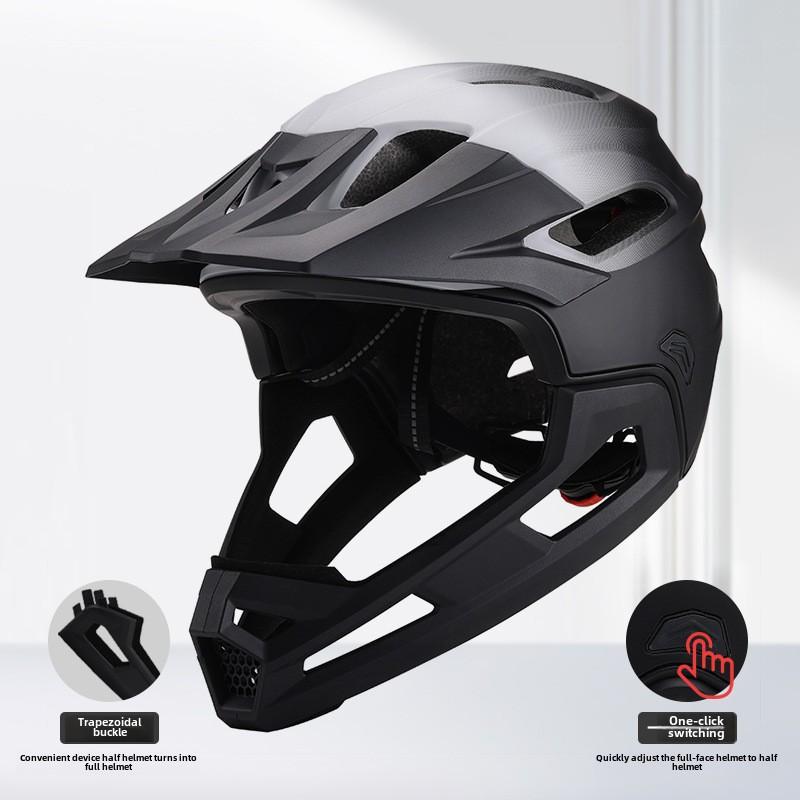 Шоссейный шлем для горного велосипеда, шлем для спуска по горам, гоночный шлем для взрослых, полный шлем