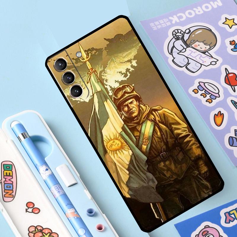 Чехол с аргентинским флагом для Samsung Galaxy S23 S21 FE S20 FE S22 Plus Note 20 Ultra Note 10 S8 S9 S10 Plus