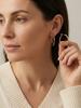 25mm-70mm Gold Color Stainless Steel Hoop Earrings for Women Men Big Small Circle Round Ear Jewelry Bijoux Acier