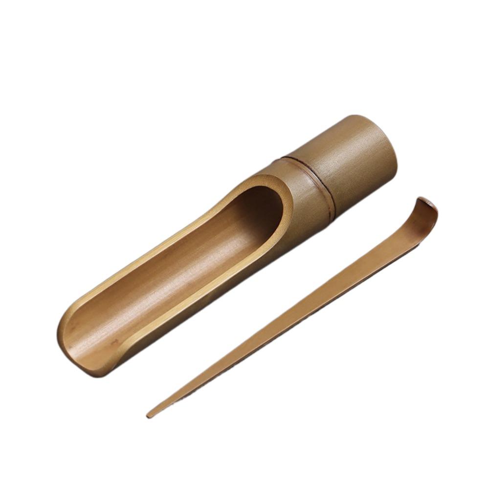 New Handmade Natural Bamboo Tea Scoop High Quality Chinese Style Kung Fu Tea Set Chahe Cha Ze Tea Needle Tea Ceremony
