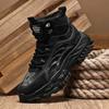 Мужские ботинки уличные водонепроницаемые мужские ботильоны мужские на платформе рабочие защитные ботинки для мужчин повседневные походные ботинки дышащие мужские кроссовки