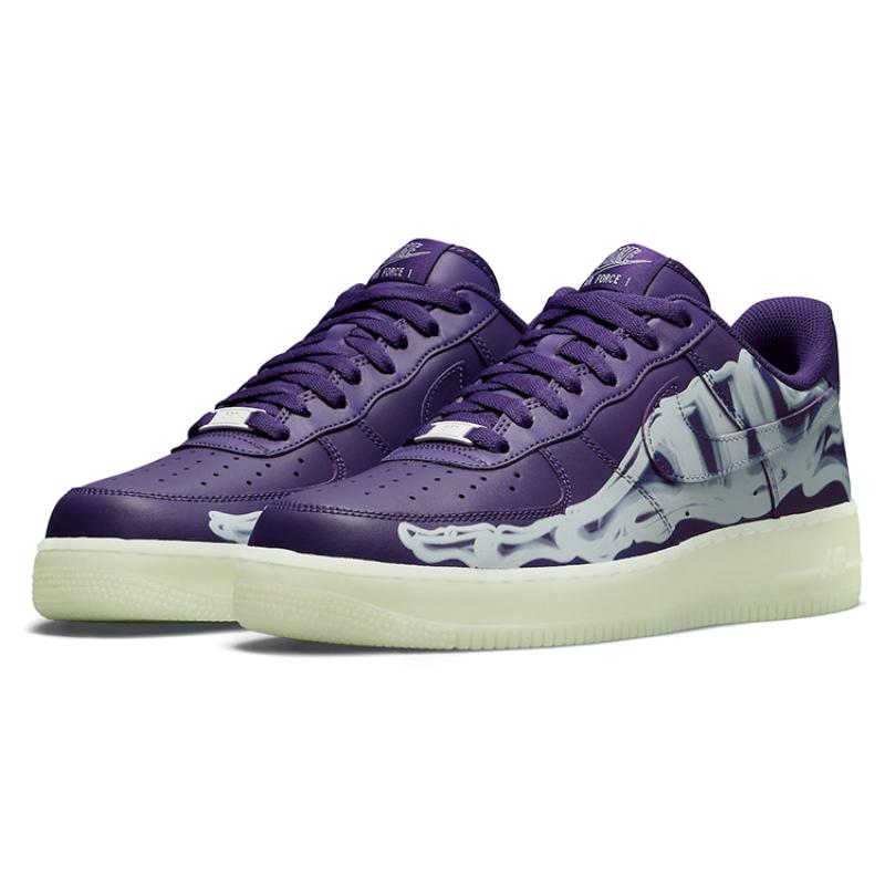 Nike Кроссовки Air Force 1 Low 'Purple Skeleton' CU8067-500