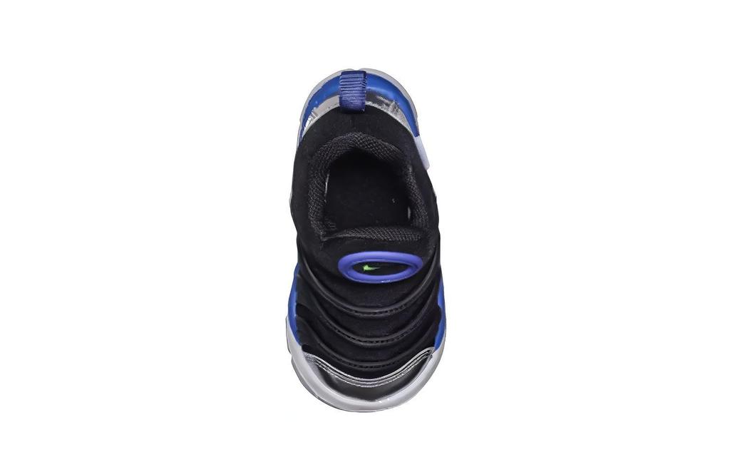 Nike Dynamo Free Low top Toddler Shoes Black Blue Silver Infant And Toddler 343938-012