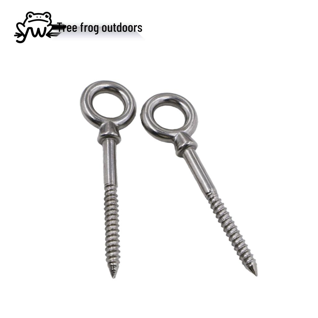 Подъемный болт-кольцо из нержавеющей стали 304/316 с резьбой по дереву для качелей