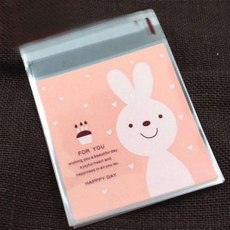 50 шт. милые мультяшные монстры печенье конфеты самоклеящиеся пластиковые пакеты для печенья закуски выпечка упаковка принадлежности рождественский декор