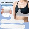 5/10Pcs Bra Liner Reusable Washable Under-Breast Sweat Absorber Pads Women Odor Control
