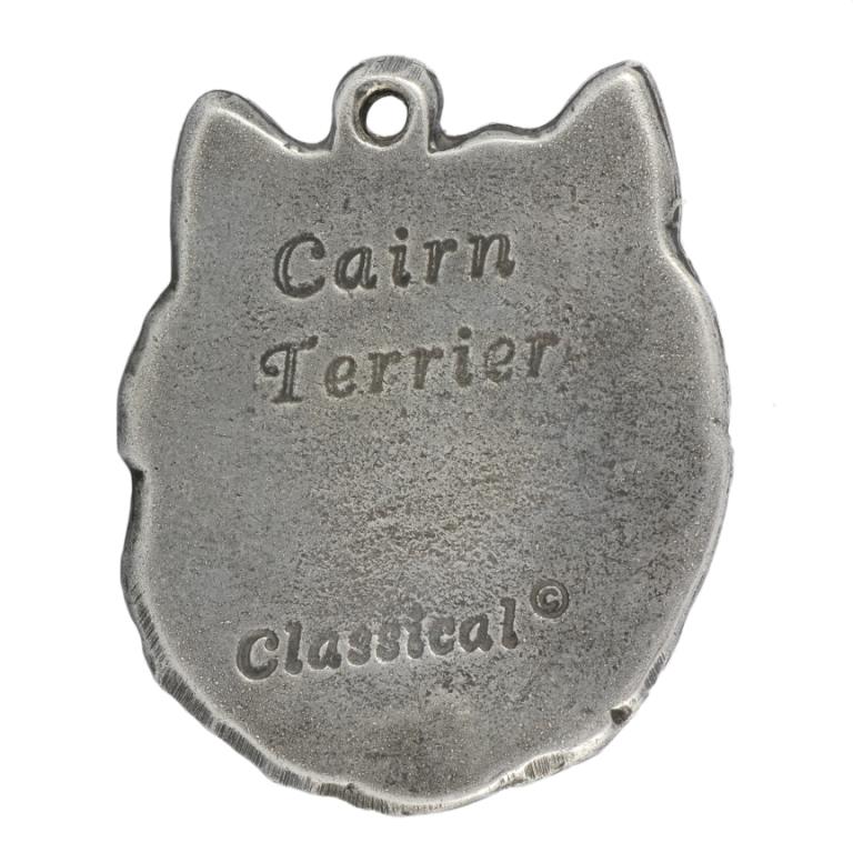 Cairn Terrier - Necklace with dog, silver-plated pendant for dog fan, unique jewelry by Art-Dog brand