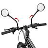 Bicycle Rearview Mirror 360° Adjustable Wide Angle Rearview Mirror Rotatable Mirror Convex Mirror 1 Pair Pack