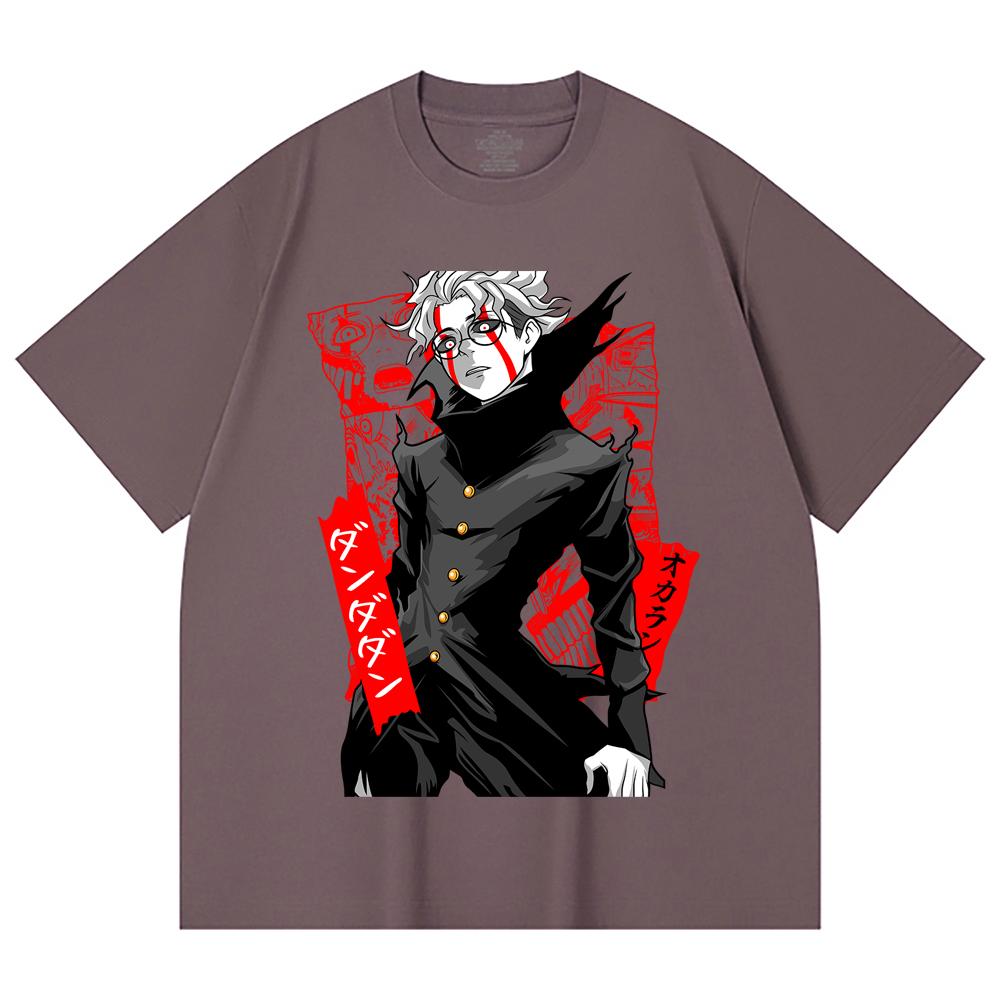 230 Gsm 100% Cotton Dandadan V35 Okarun Print Unisex Heavy Cotton T Shirt