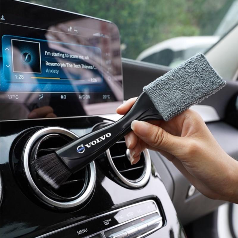 Car Air Vent Cleaning Brush Auto Interior Dust Removal Tools For Volvo Xc60 Xc90 V40 V60 S60 V50 V90 S80 C40 XC40 V70 XC70