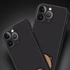 Милый чехол для телефона с капибарой для iPhone 17 16 15 Pro Max 11 12 13 14 7 8 Plus SE 2020 X XR XS, мягкий черный