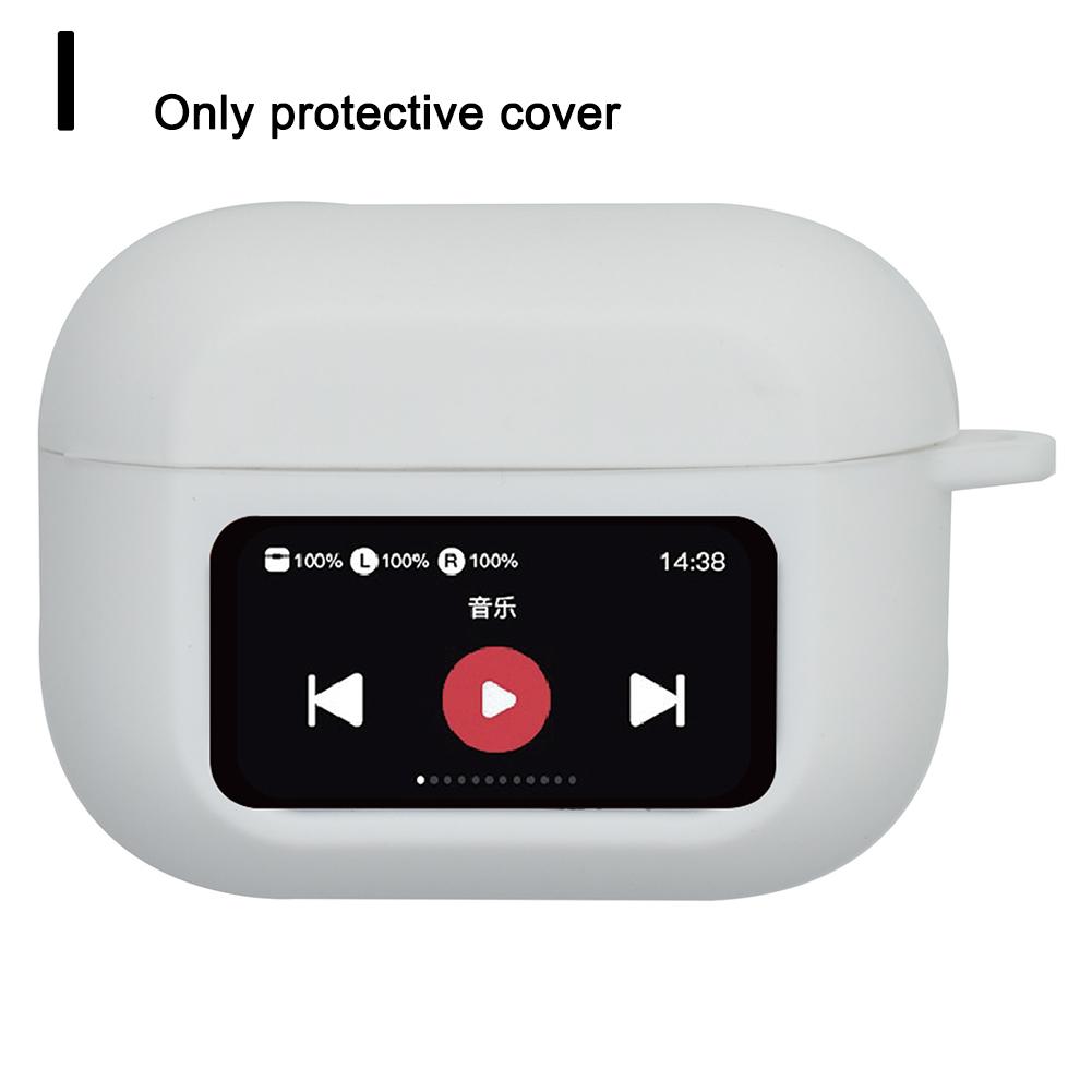 Для AirPods A9 Pro С Углублениями для Экрана Ударопрочный Противоскользящий Чехол-Крышка Защитный Чехол Для AirPods A9 Pro 50г