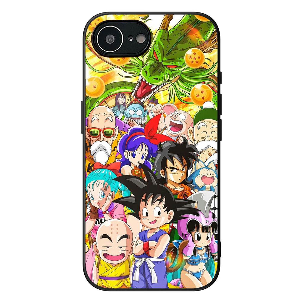 Чехол для телефона Gohan Dragons Gokus Balls Vegeta для Apple iPhone 17 16 Plus 13 12 Pro Max Mini X XR ProMax 16E 15+ 16Plus Air Case