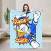 Daisy Duck and Donald   Blanket  Super Warm Print Plush Throw Blanket For Kids Couch Chair Flannel Bedspread Bed Cover