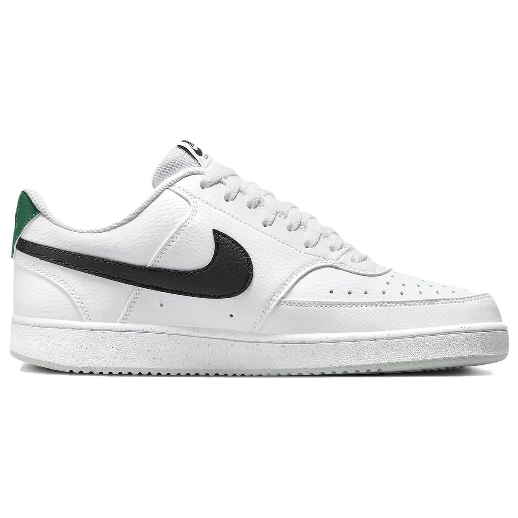 Nike Court Vision Low Next Nature Белые малахитовые мужские кроссовки Черные DH2987-110