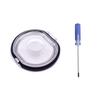 Neutop Clear Bin Bottom Lid for Vacuum Cleaner V7 V8 Dust Bin Door Parts Trash Bin Lid Seal Ring Bottom Lid Dust Bin Lid Dust Bin Lid Cap with Seal