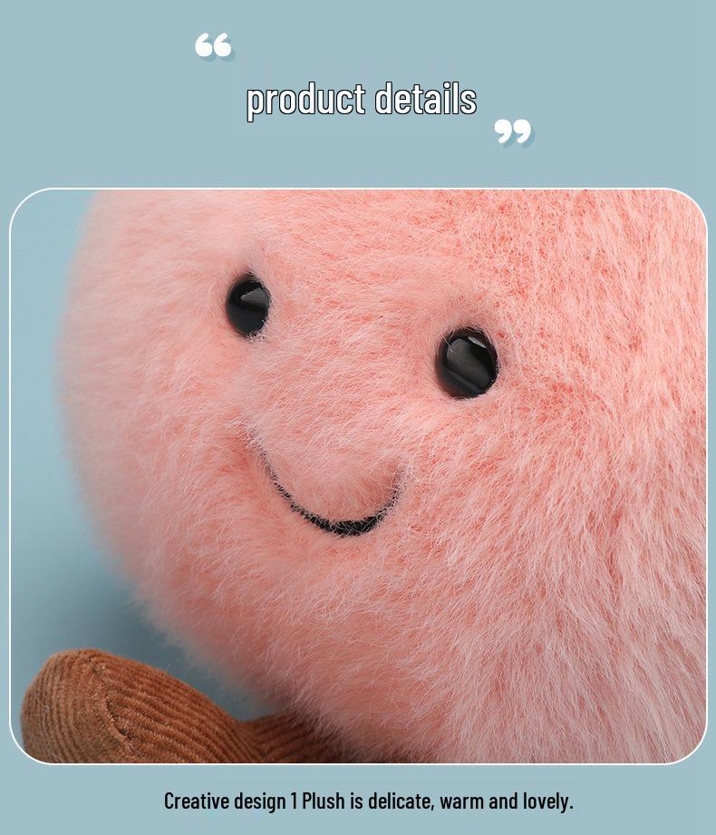 Плюшевая игрушка JC Fun UK Помидор: Креативная кукла для комфорта для детей