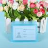 Tag Retractable Key Holder Horizontal ID Card Holder Badge Holder Name Card Cover Bank Card Holder