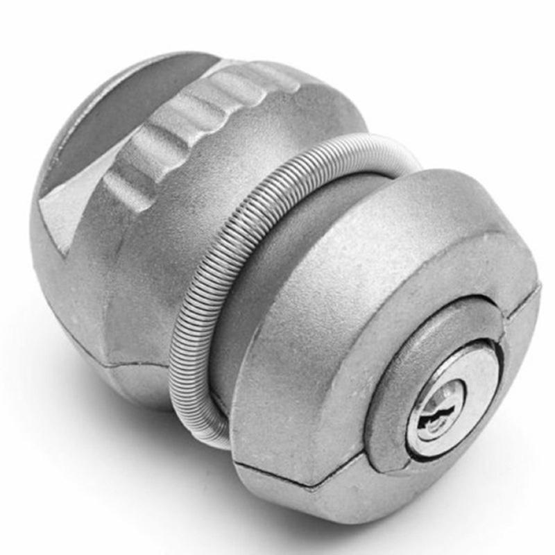 1 шт., универсальный замок для прицепа, сцепной замок, фаркоп, шаровой замок, замок для каравана