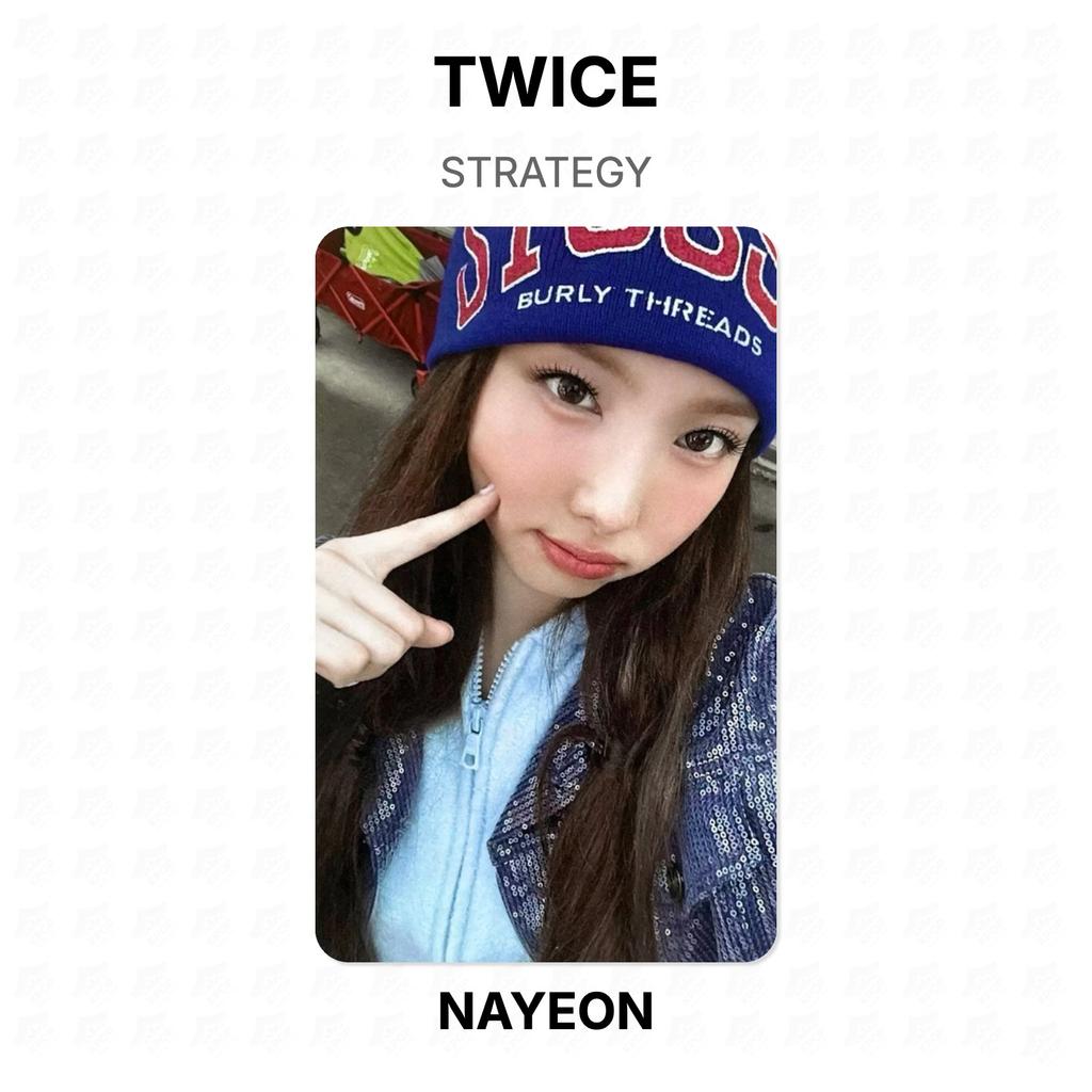 Twice STRATEGY Официальная фотокарточка