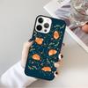 Чехол для телефона с рисунком рыжей лисы для iPhone 17 Air 16 15 14 Max Plus 11 12 13 Pro Max Чехол для телефона coque