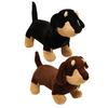 Realistic Dachshund Plush Toy Cute Sausage Dog Stuffed Animal Soft Comforting Companion Gift for Girls Kids