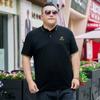New Plus Size Plus Size Men's Summer Short-sleeved Lapel T-shirt Extra Large Loose Business Polo Shirt Summer