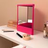Нереверсивное зеркало Beauty TRUE Image Vanity Makeup Настоящее зеркало Неувеличительное настольное зеркало Точное зеркало для вашего лица