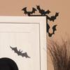 Металлическая дверная накладка на Хэллоуин, уникальная летучая мышь, тыква, ведьма, кошка, дверной угол, домашний декор для дверного угла, угла окна