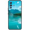 Для vivo V23 5G Чехол V2130 Силиконовый Милый Космический ТПУ Черные Оболочки для Vivo V23 Pro Чехол Бампер V2132 для vivoV23 V 23 V23Pro Сумка