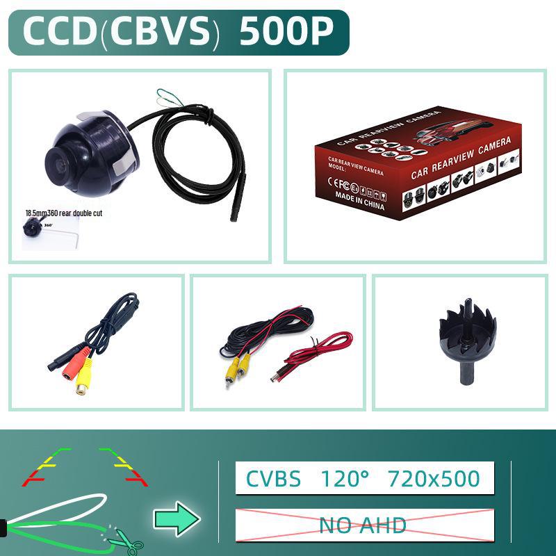 360° Панорамная HD камера заднего вида CCD Универсальная