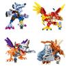 NEW BLOCK Digimon Assembling Building Blocks Battle Greymon Agumon Toy Anime Ornaments Model Children's Holiday Gift