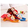 Cartoon Monkey Doll With Sound And Window Curtain Design