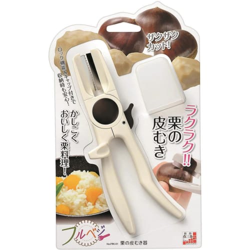 Shimomura Kogyo Овощечистка для каштанов Full Veggie FRK-01, Сделано в Японии, Цубаме-Сандзё, Ниигата