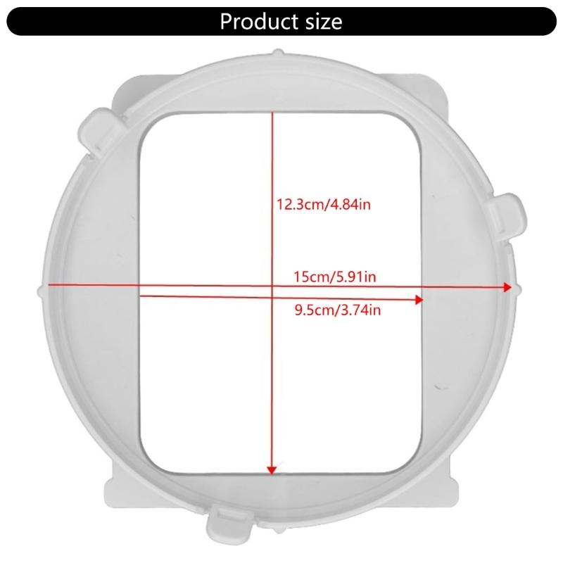 Energy Efficient Air Conditioner Hose Connector Leak Proof Seal Small PVC Construction Suitable for Sliding Window V