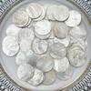 10pcs Round Mother of Pearl Mosaic Tiles Natural Shell Mosaic Pieces for Home Decoration Crafts Materials Hobbies 917