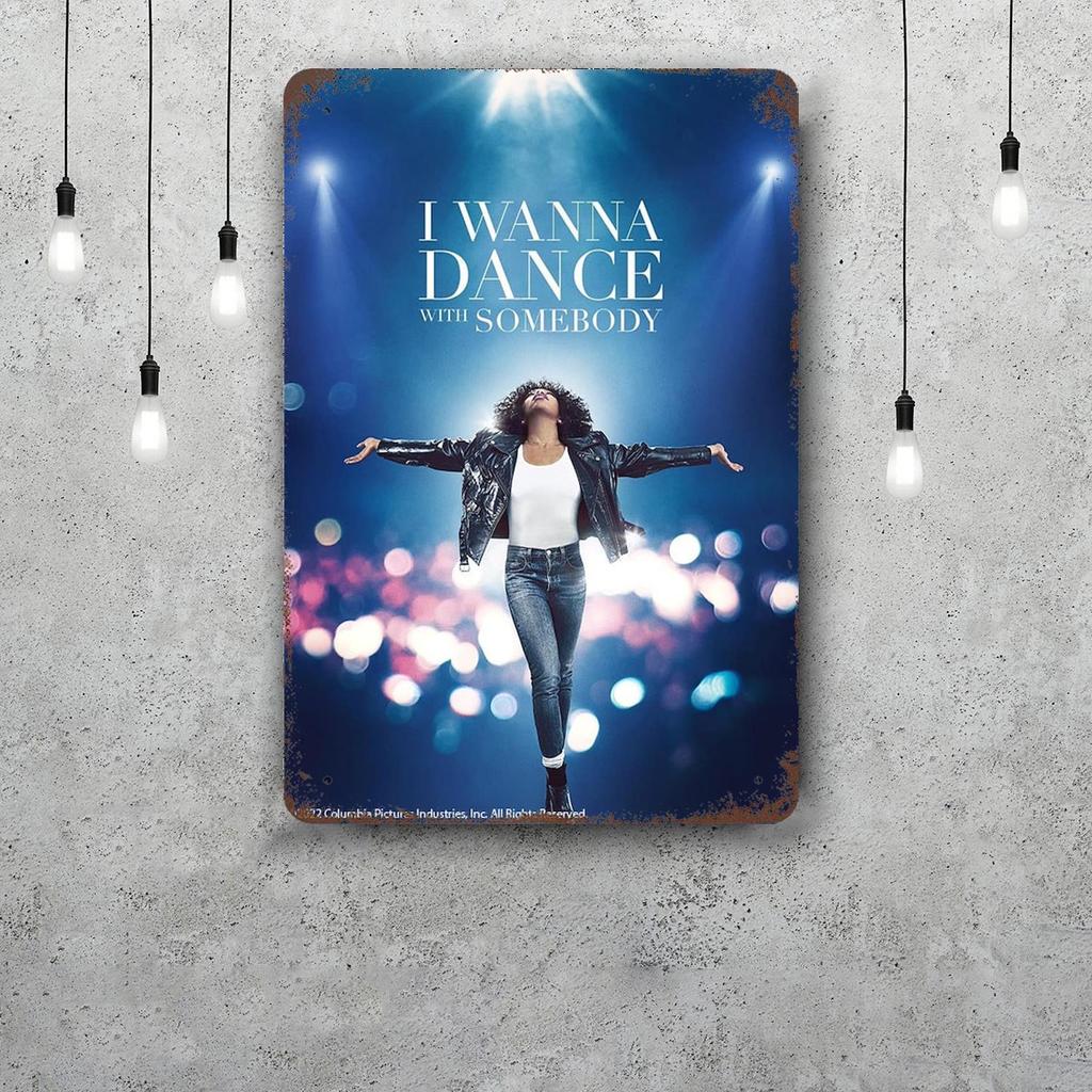 whitney houston Vintage Tin Sign Home Decor Wall Decor Art Wall Mural Room Decoration Decor Retro Metal Sign Plate Bar Posters