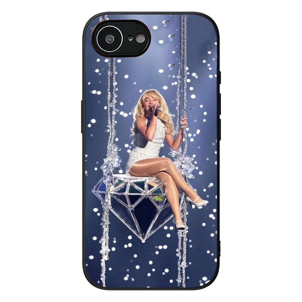 Чехол для телефона Sabrina Sc Carpenter для Apple iPhone 16 15 14 Plus 13 12 Mini 17 Pro Max + ProMax 16E Air Case