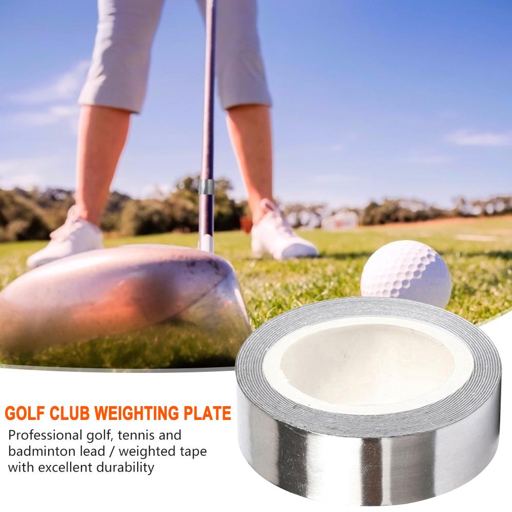1 Roll Golf Club Lead Tape Strips Add Swing Weight for Golf Club Tennis Racket Putter Golfer Training Accessories