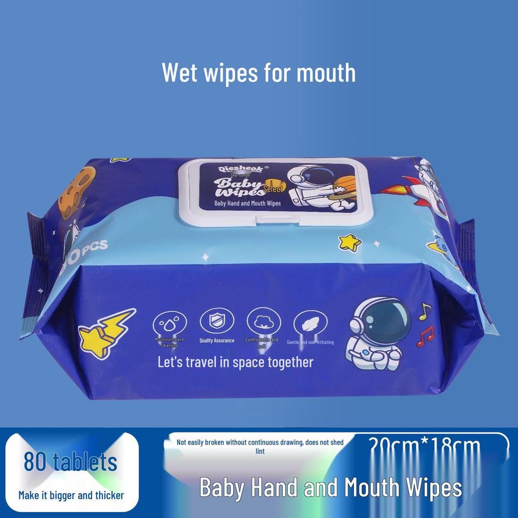 Мини влажные салфетки дорожный набор: 8 детских салфеток в упаковке, специально для детских рук