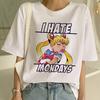 Эстетическая футболка Sailor Moon Kawaii женская Harajuku с коротким рукавом 90-х годов Ulzzang футболка милая