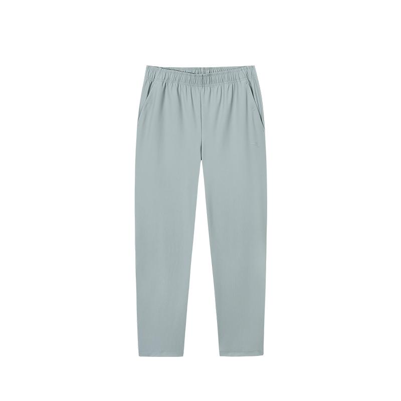 Anta Простые Универсальные Однотонные Модные Вязаные Спортивные Брюки Прямого Покроя Мужские Брюки 152537314N-1