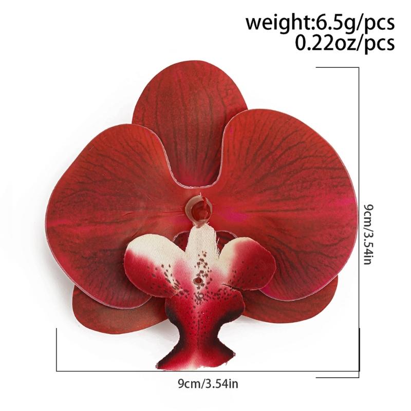 Elegant Floral Charm Jewelry 3D Flower Pendant Necklace/Earrings/Brooch for Girl Women Wedding Party Embellishment