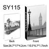 New York Paris London Series Luxury Fake Book Decoration Remote Control Storage Box Fashion Coffee Table Decoration Accessories