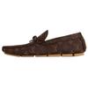 LOUIS VUITTON Driver Cow Leather Casual Shoes Men's Brown 1AD691