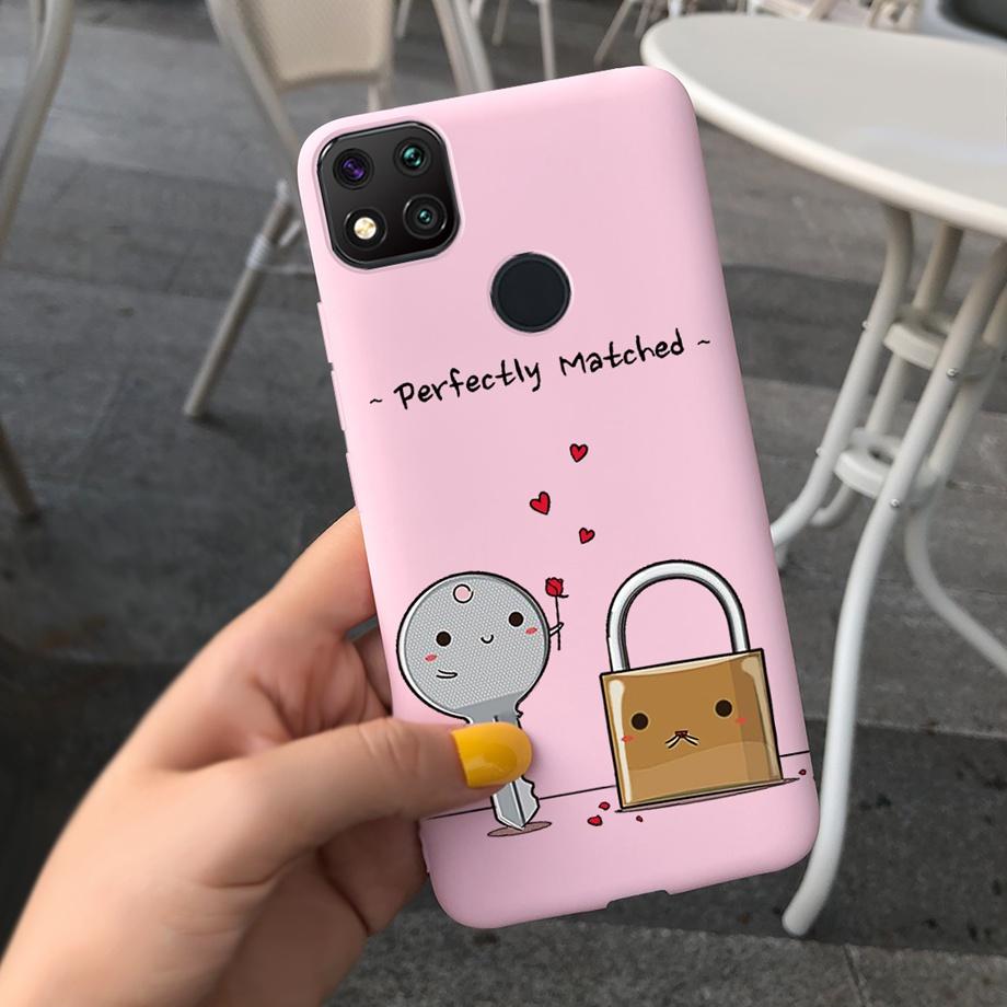 Чехлы Для Redmi 9C Чехол Xiaomi Redmi 9C NFC Чехол для телефона Мягкий чехол для телефона Ударопрочный бампер Redmi9c 9 C Xiomi Силиконовый МЯГКИЙ Чехол